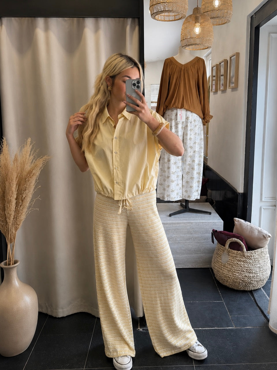 Hemd - Fleur Butter Yellow