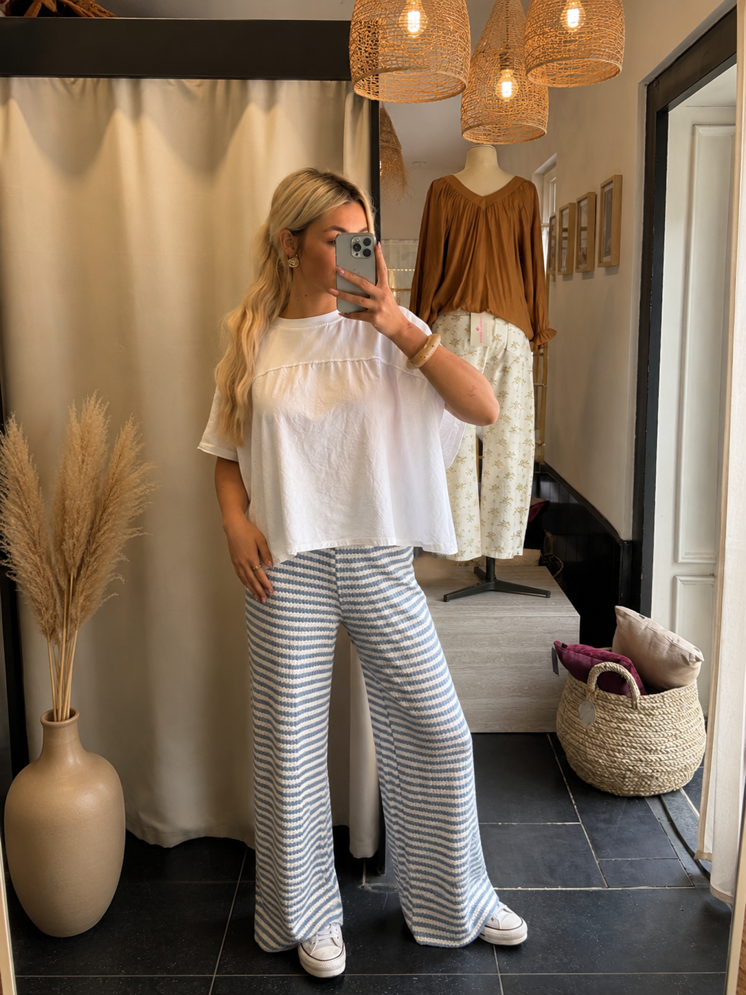 Crochet Broek - Alicia Blue