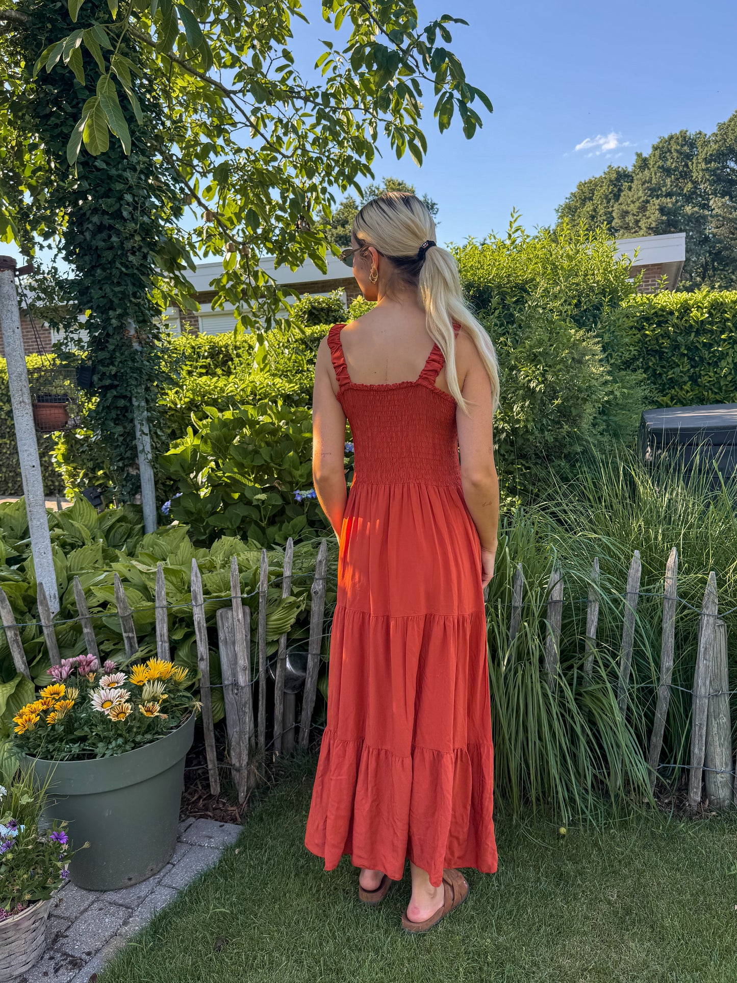 Dress - Maeve terracotta