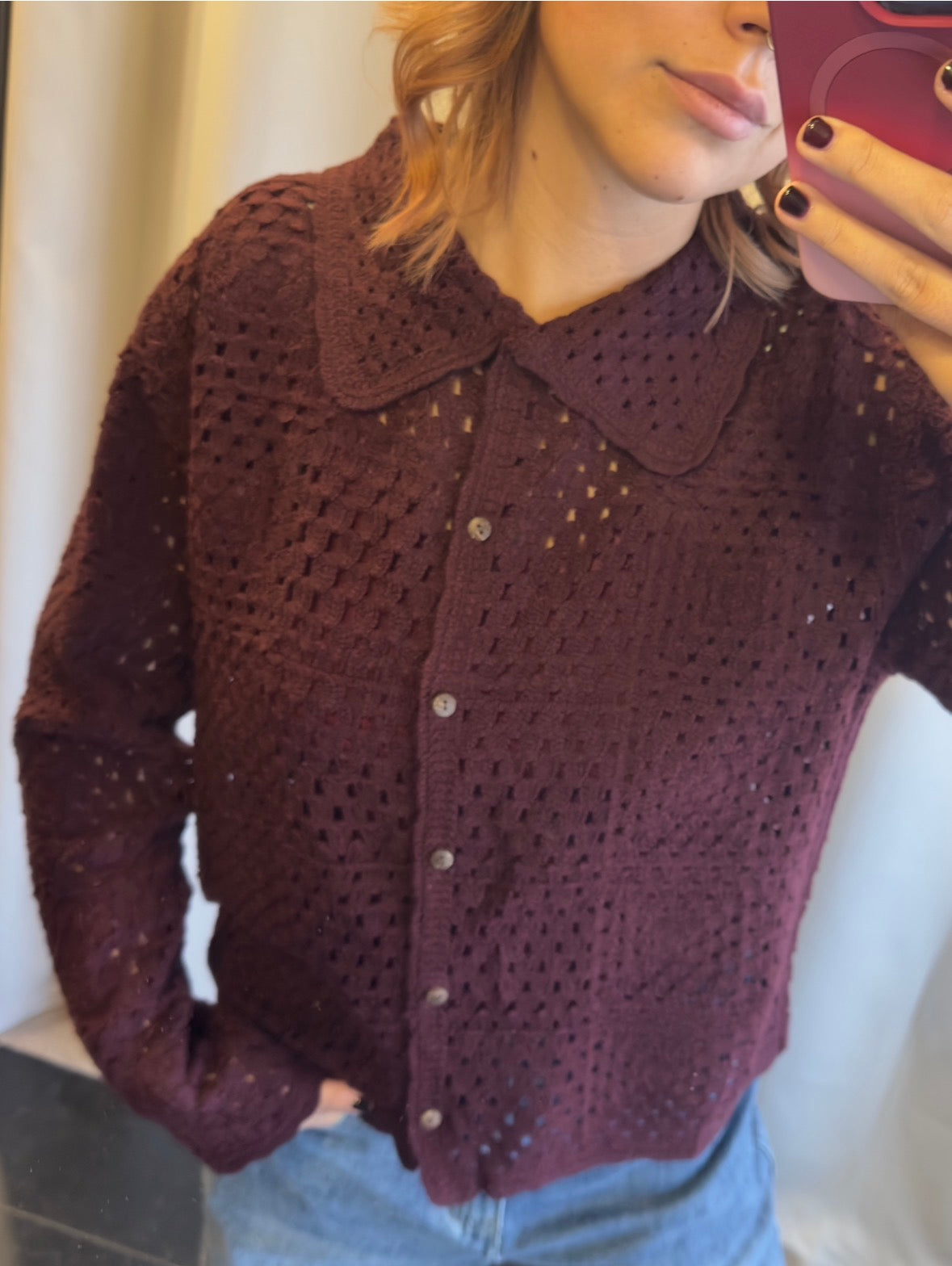 Crochet blouse