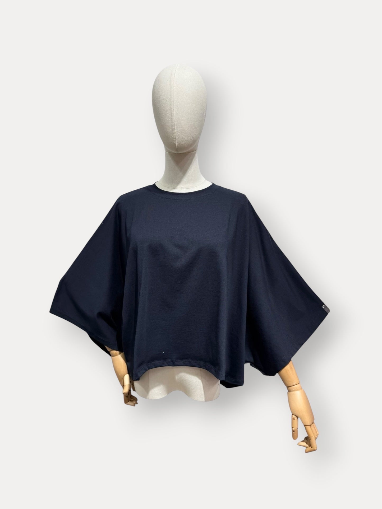 Lexi boxy shirt - dark blue
