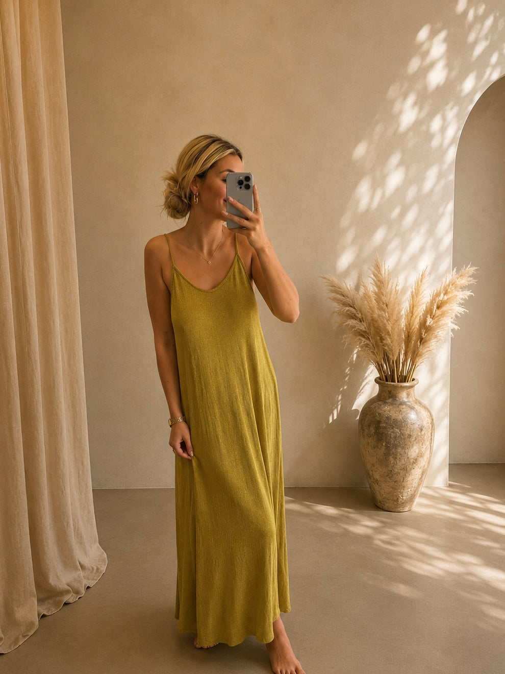 Dress - Pistachio shimmer