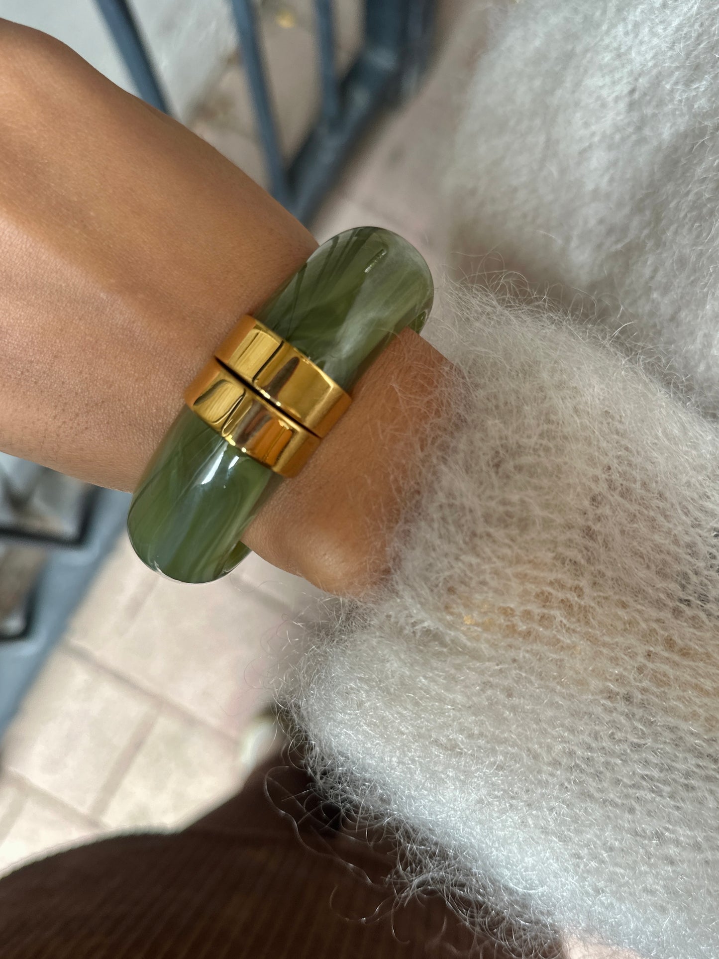 Lea Bracelet Olive