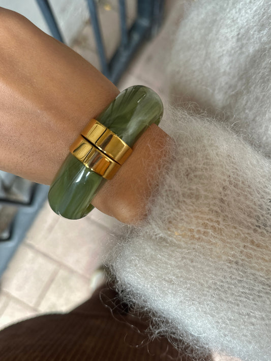 Lea Bracelet Olive