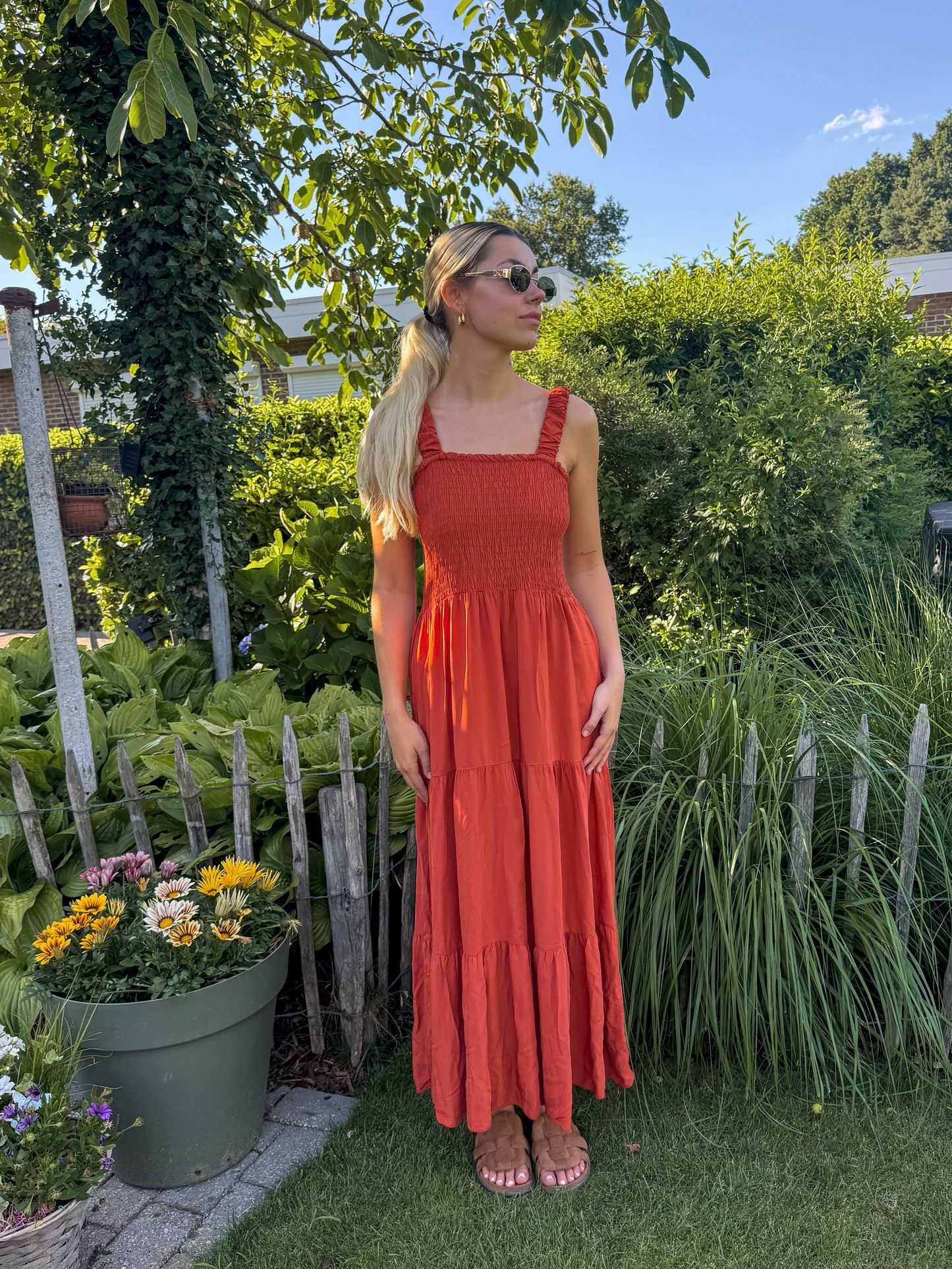Dress - Maeve terracotta