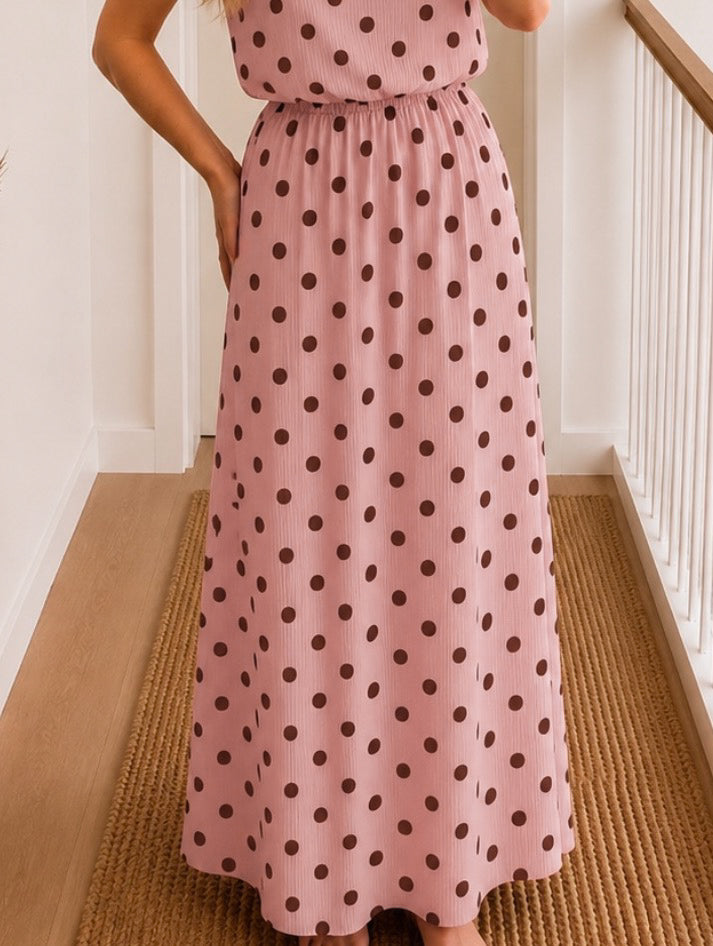 Rok Polka - Pink