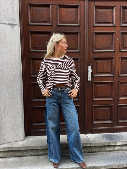 Amélie stripe top