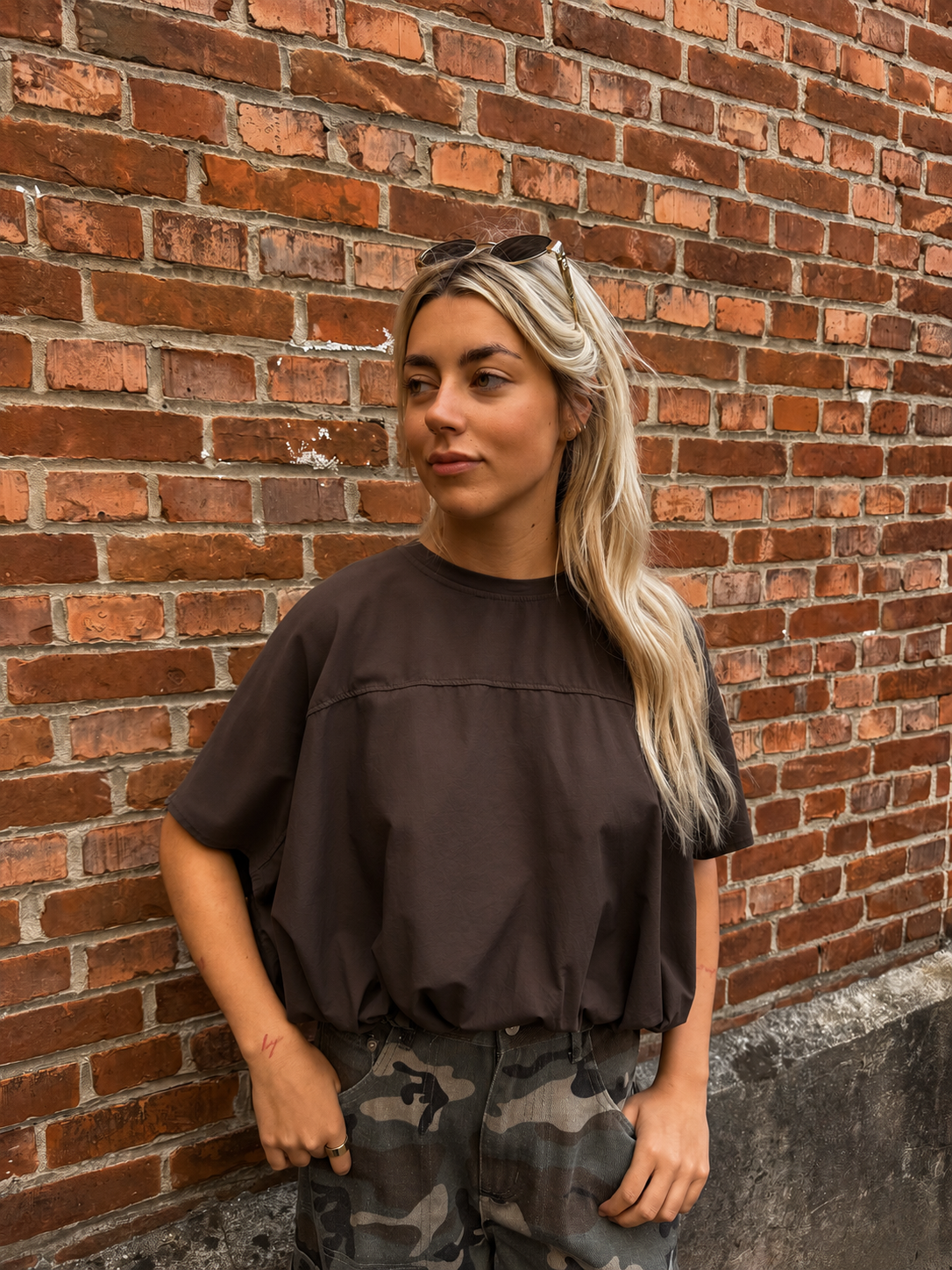 Juno shirt Brown
