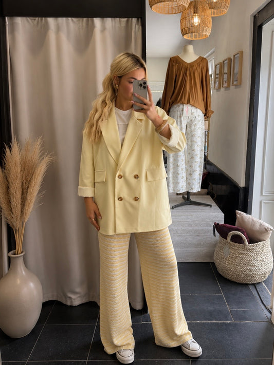 Blazer - Mila Butter Yellow