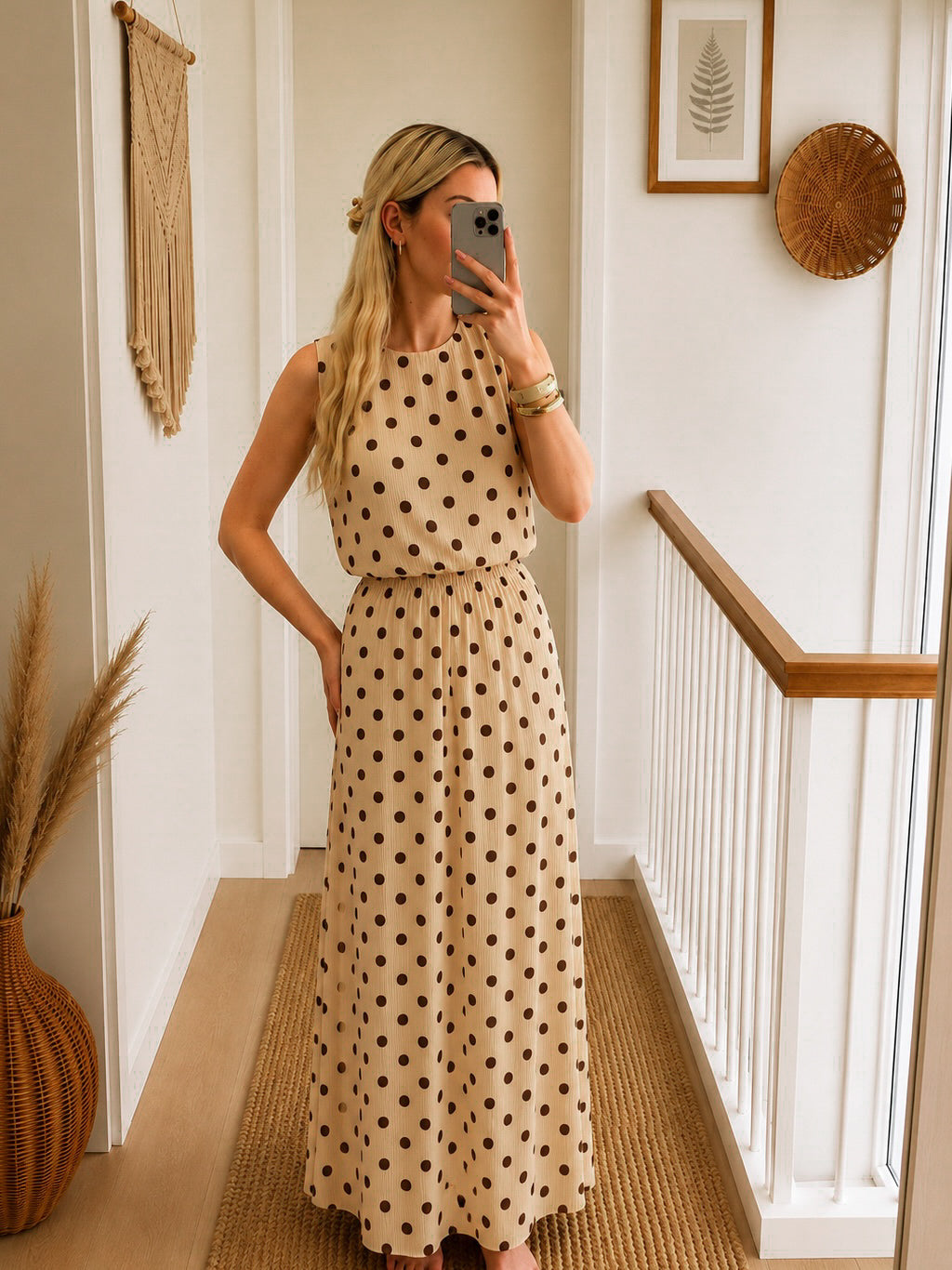 Top Polka - Butter Yellow