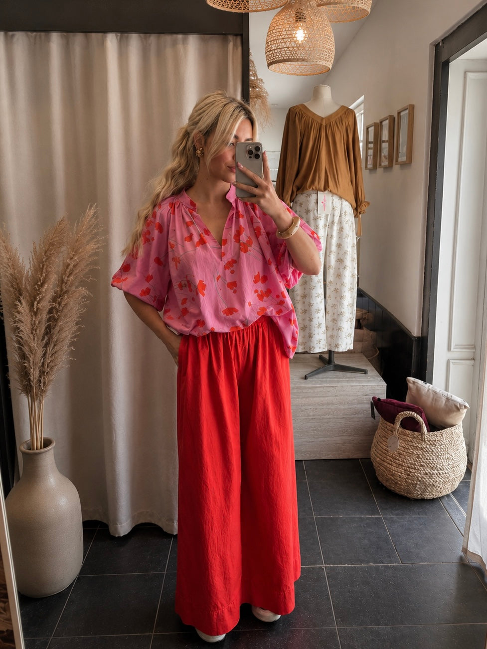 Blouse - Viola pink