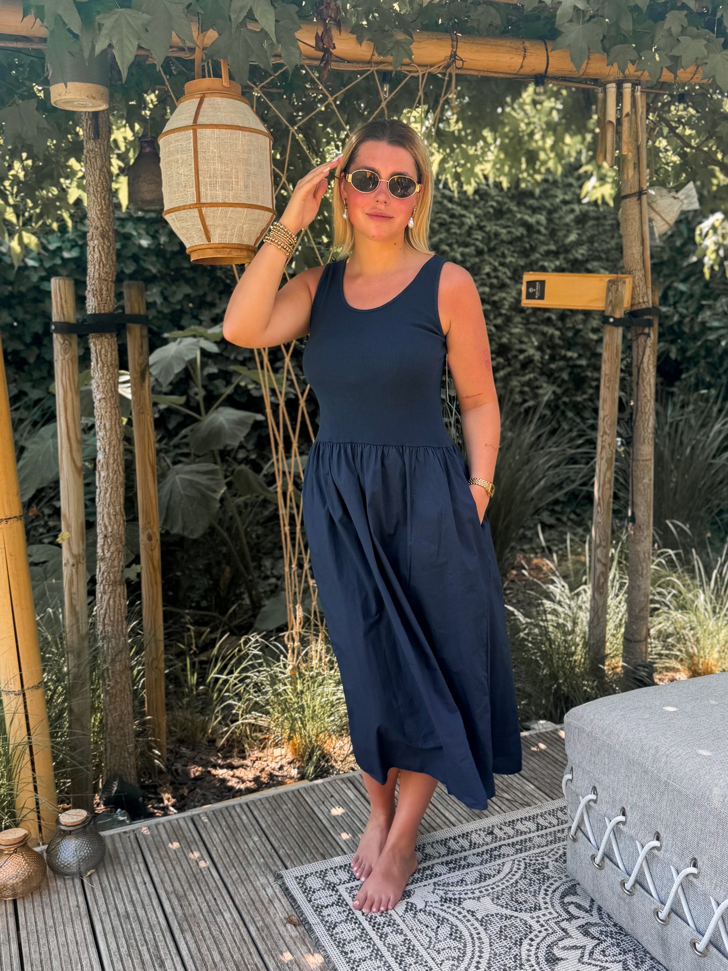 Jurk Mara Donkerblauw