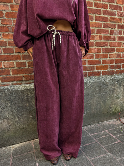 Lou trousers Bordeaux