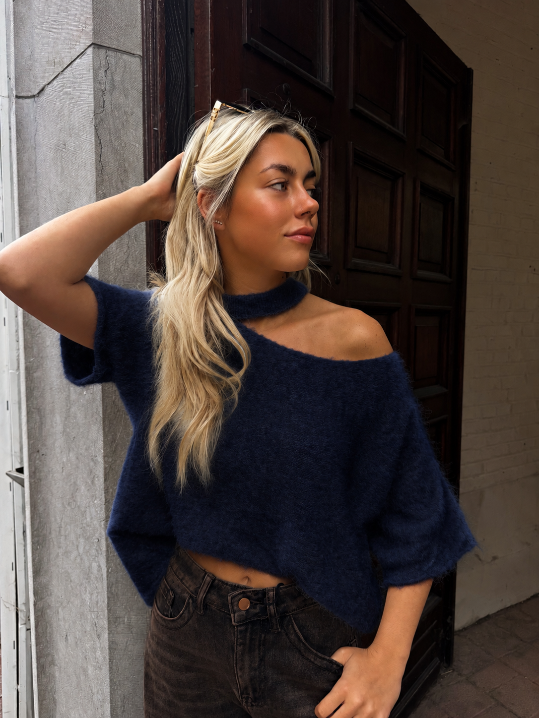 Colette soft knit Navy