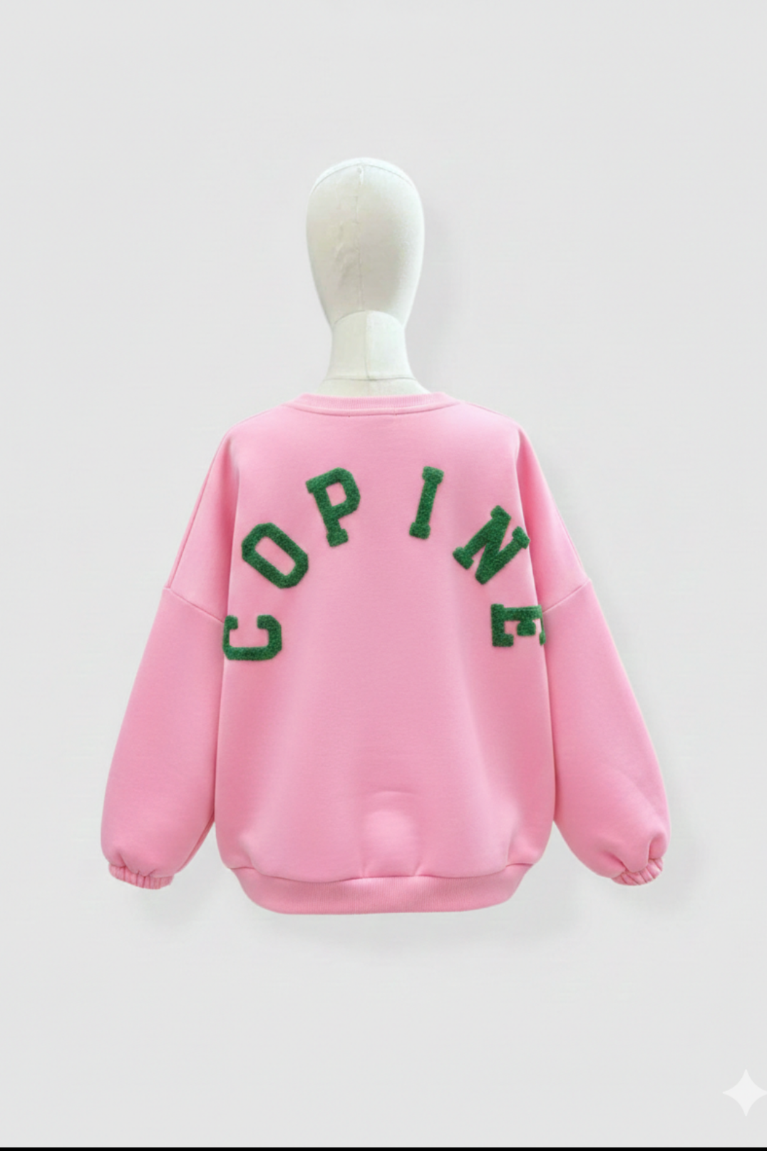 Sweater Copine roze/groen