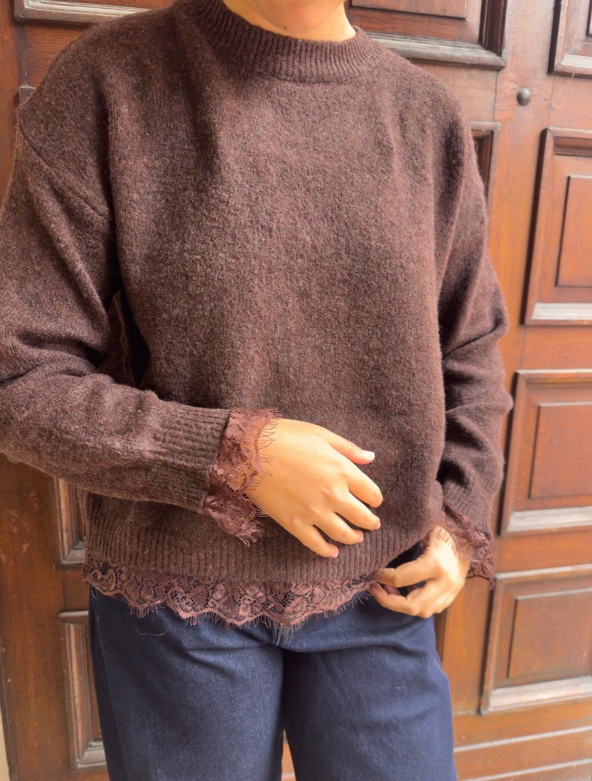 Lindsey lace sweater
