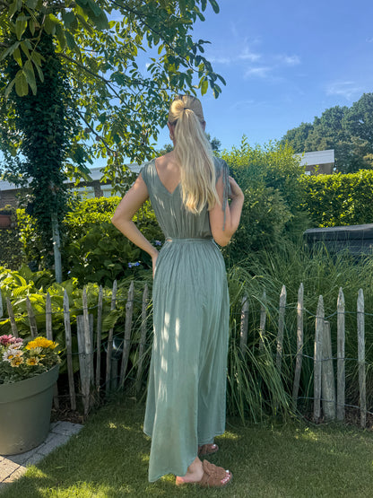 Dress - Aria maxi sage