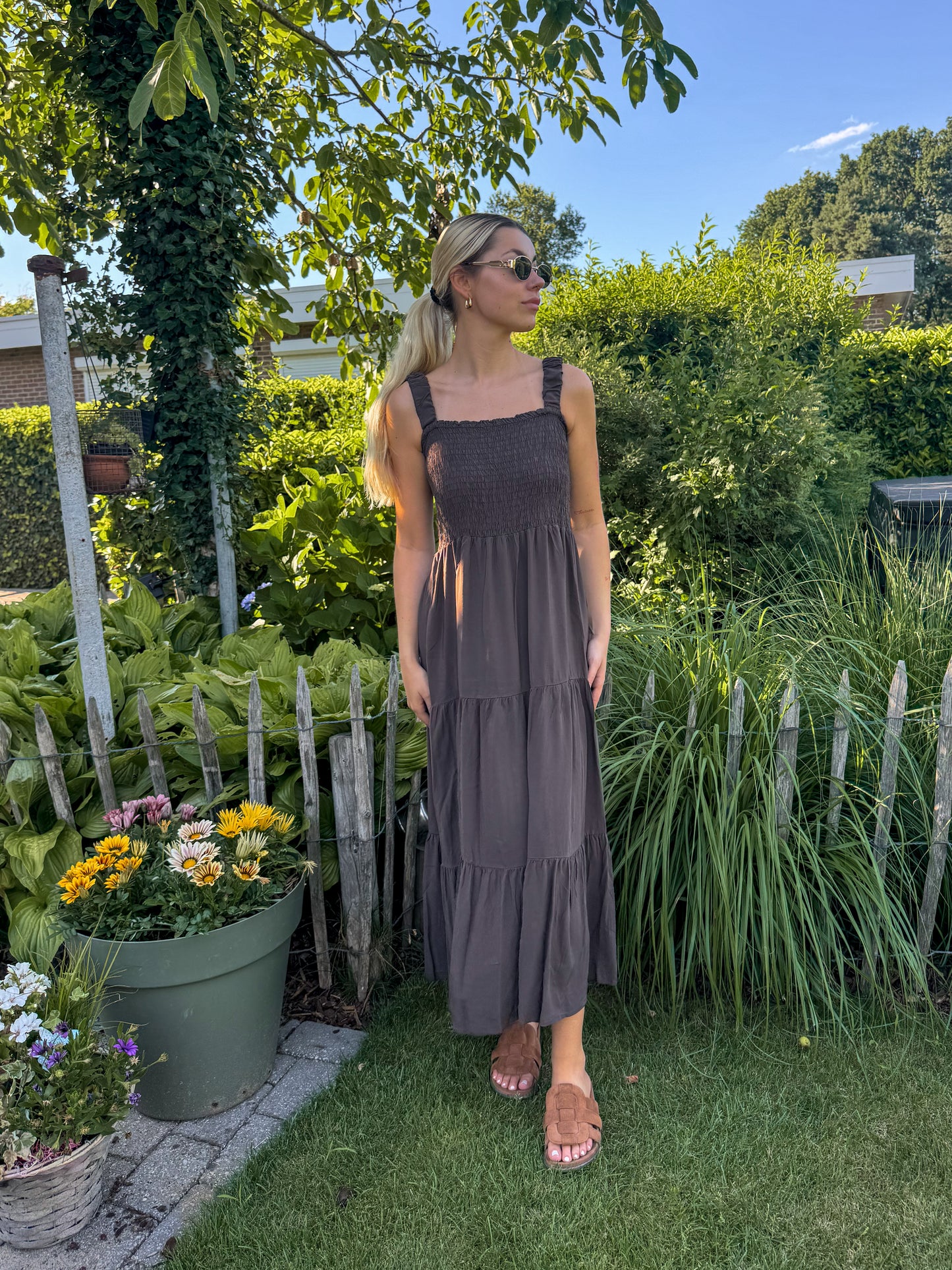 Dress - Maeve chocolate