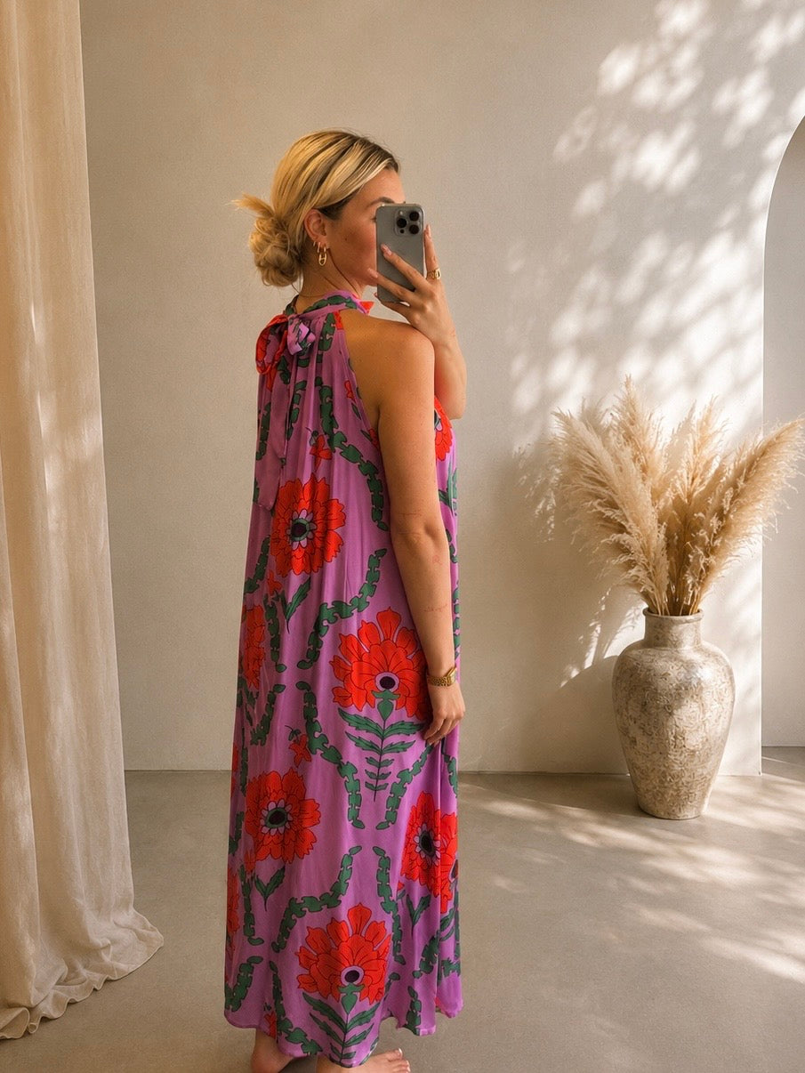 Dress - Poppy bloom