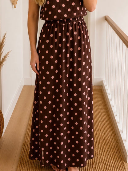 Rok Polka - Brown