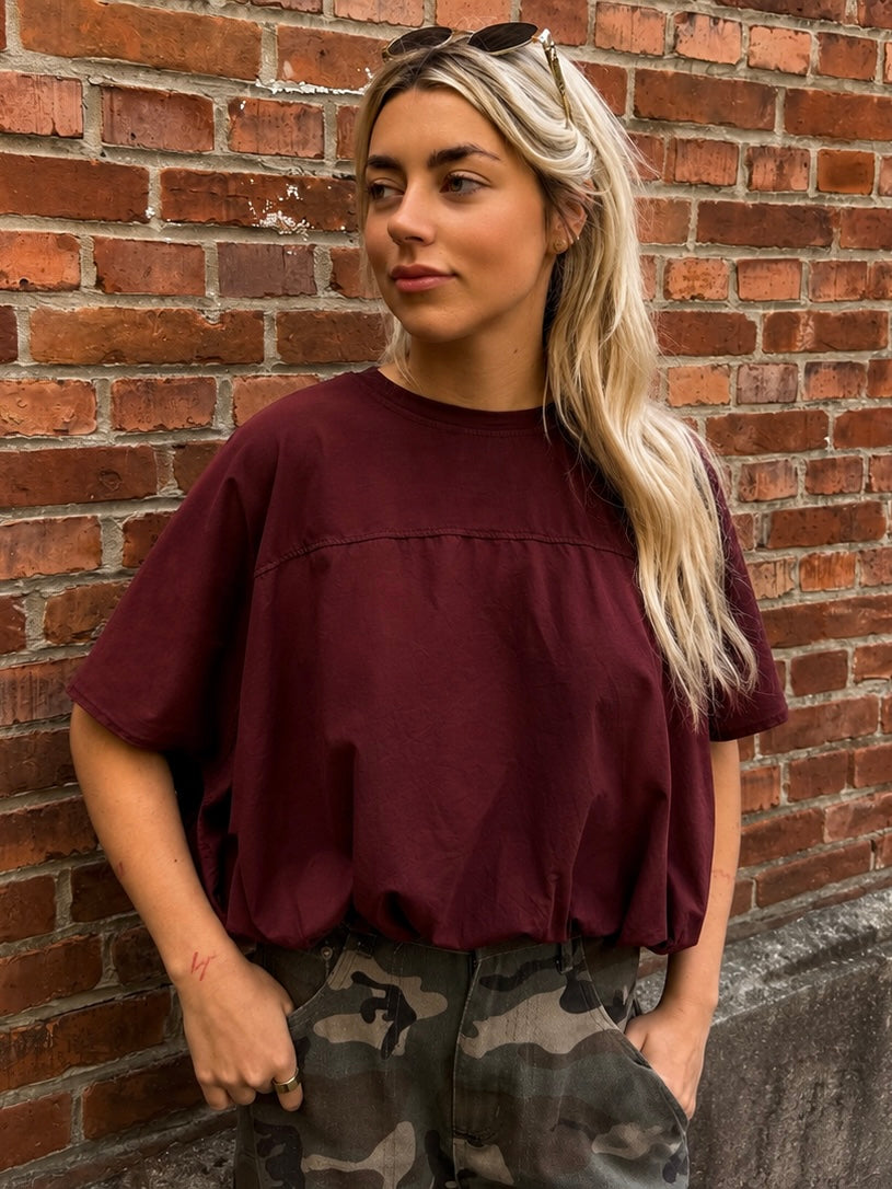 Juno shirt Bordeaux