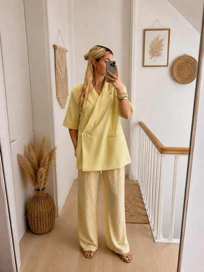 Blazer Caley - Butter yellow