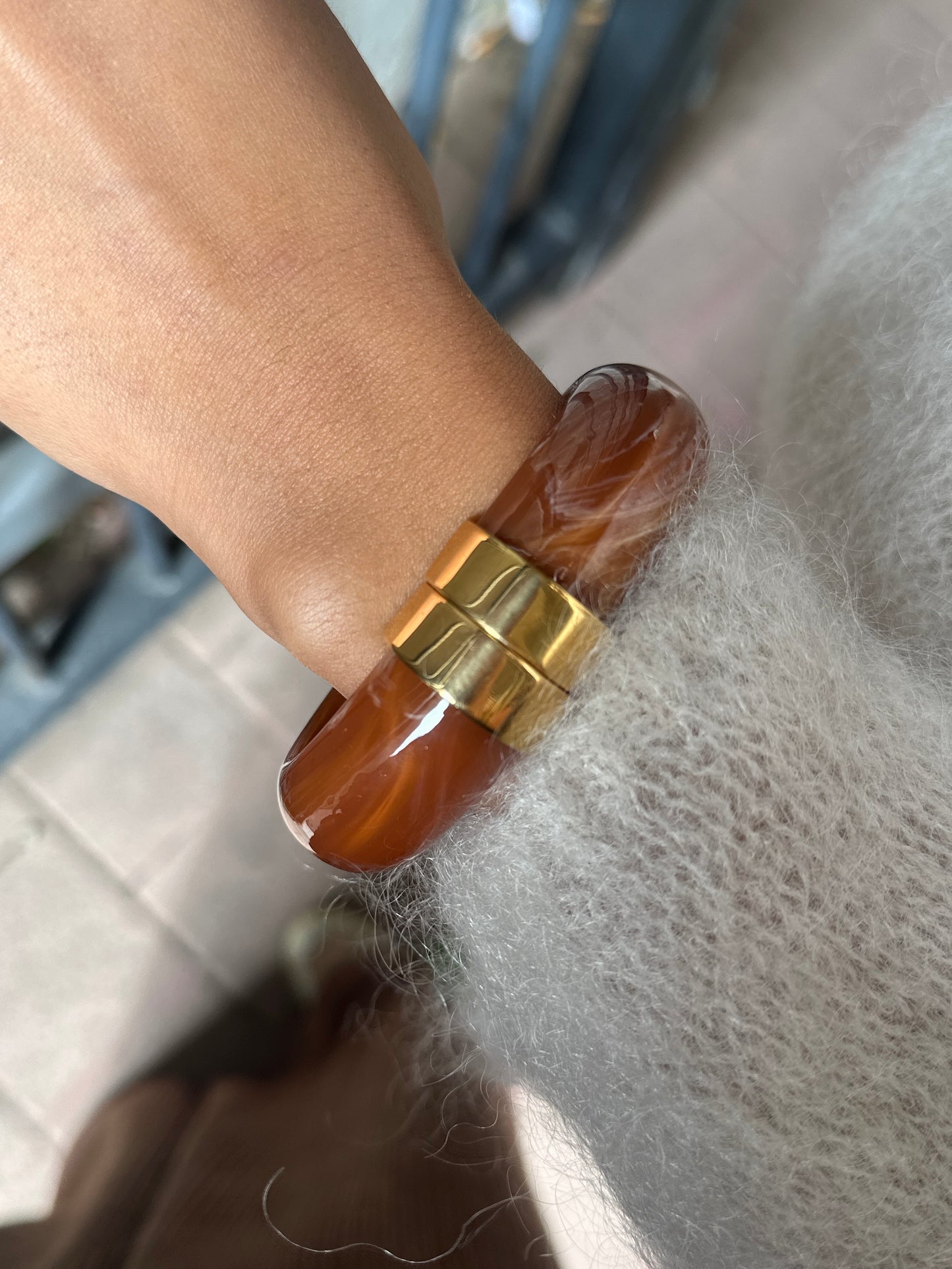 Lea Bracelet Amber