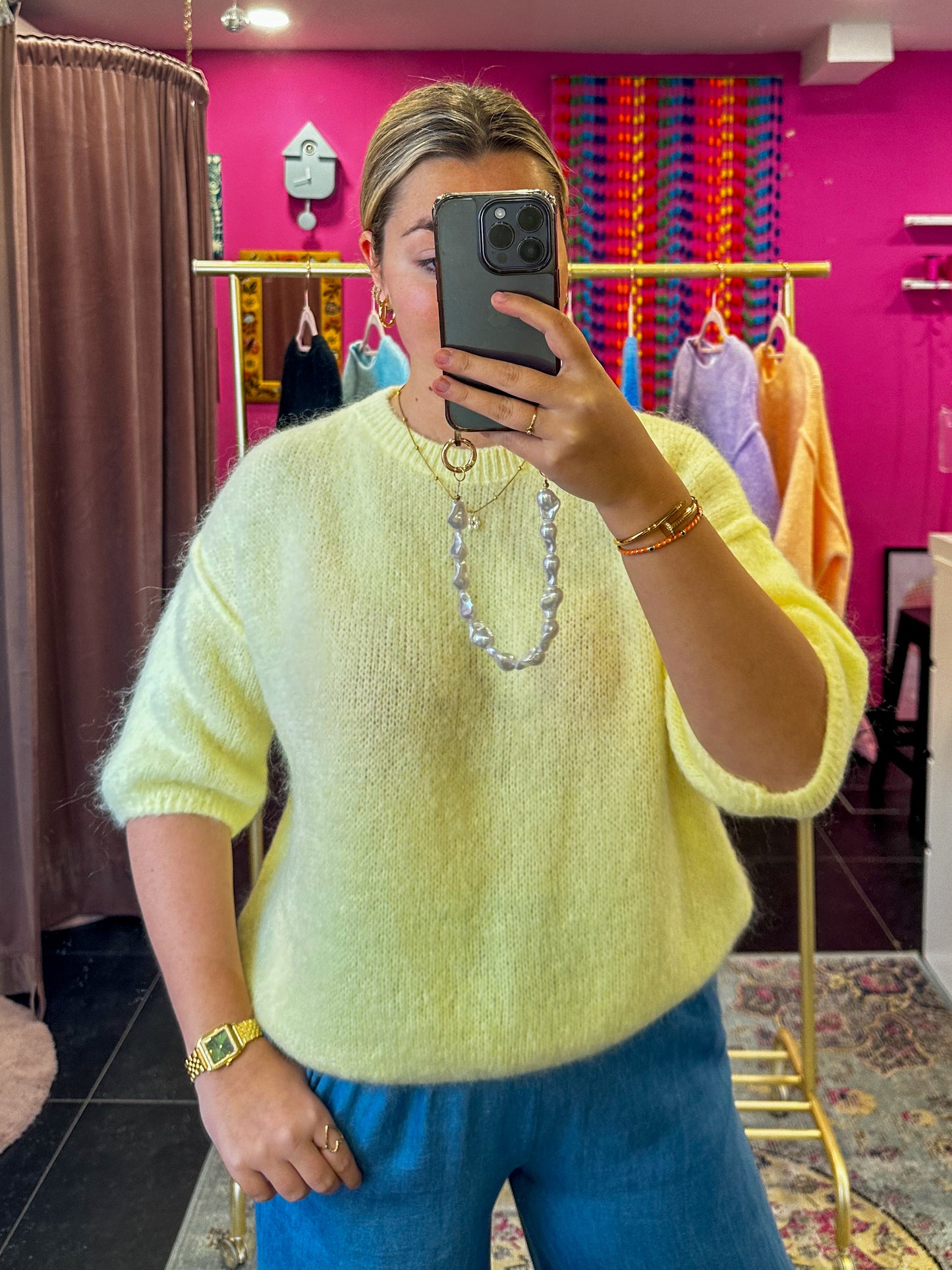 Trui Livia Yellow