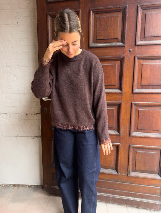 Lindsey lace sweater