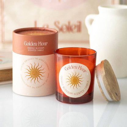 Golden hour scented candle