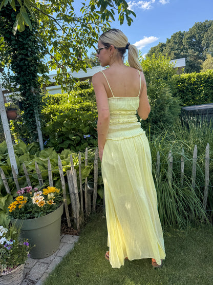 Dress - Lily maxi yellow