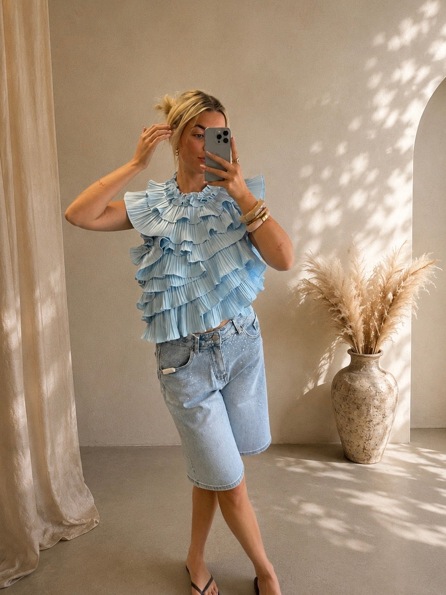 Diamond Denim bermuda