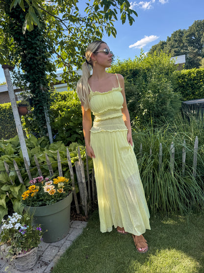 Dress - Lily maxi yellow
