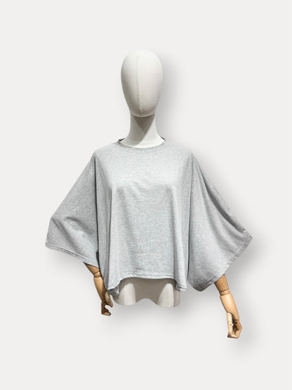 Lexi boxy shirt - grey