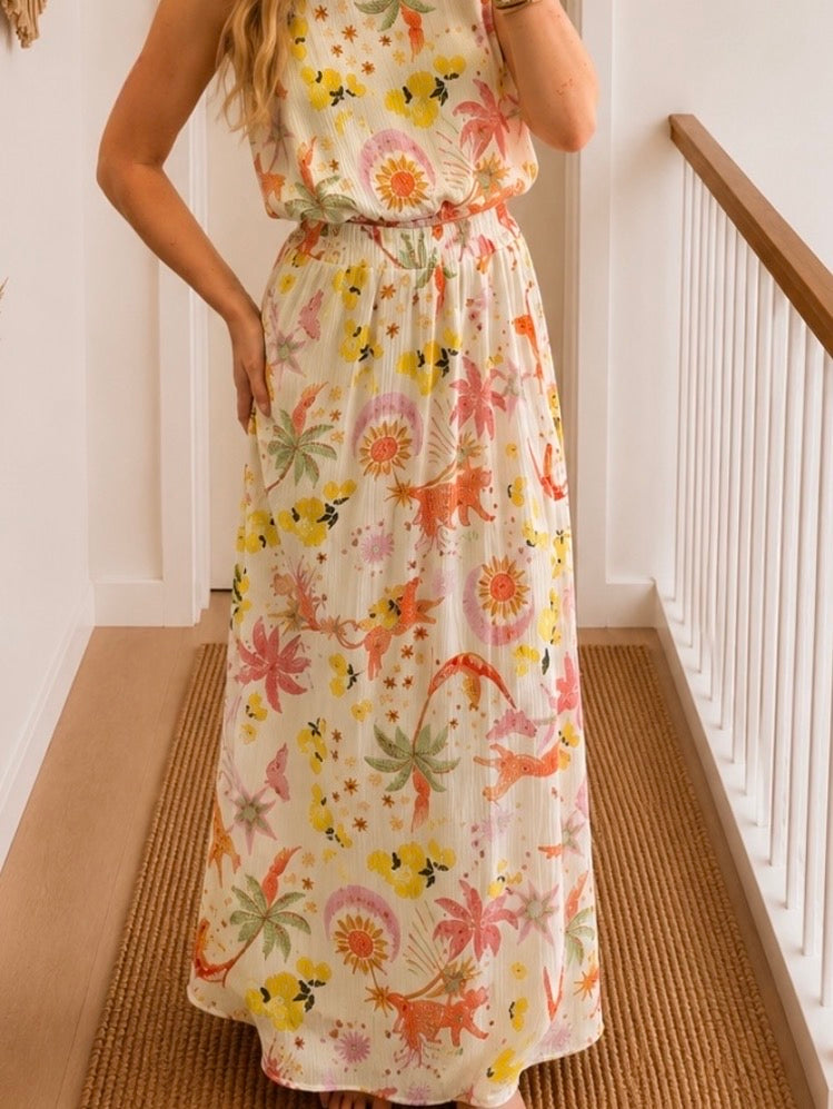 Rok Tropical Sunset - Coral