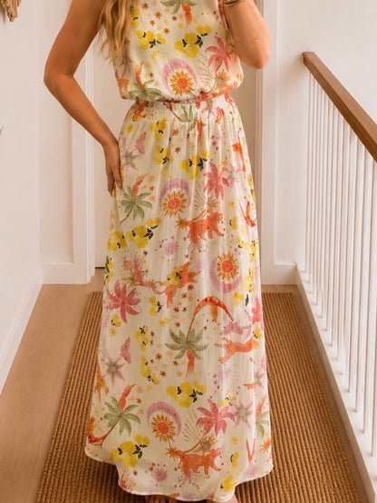 Rok Tropical Sunset - Coral