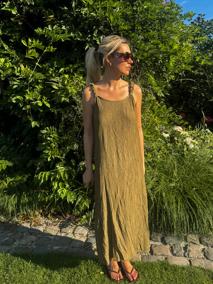 Dress - Elara Olive