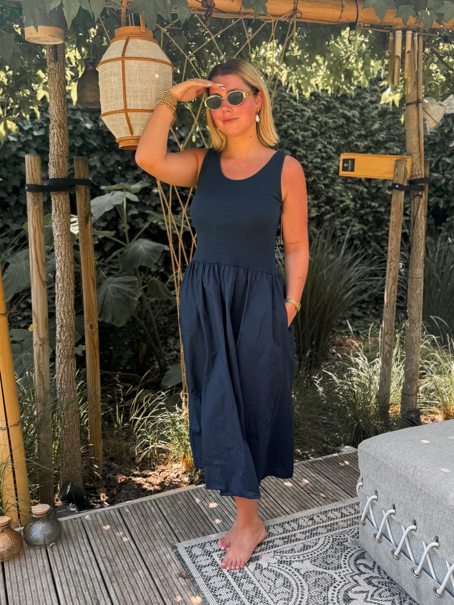 Jurk Mara Donkerblauw