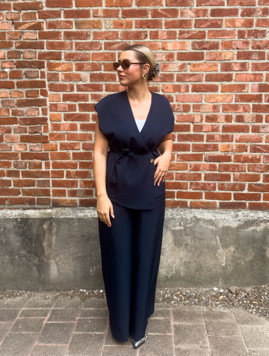 Delphine pantalon donkerblauw