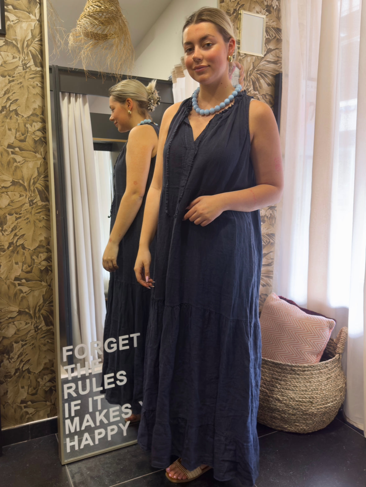 Jurk Malou donkerblauw