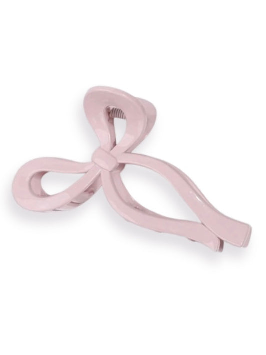 Bow Clip Pink