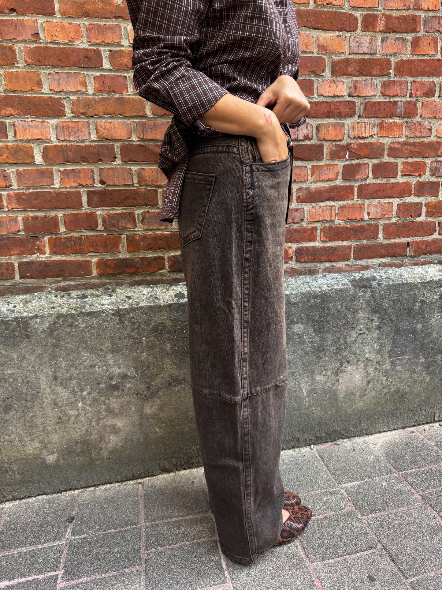 Maeve barrel jeans