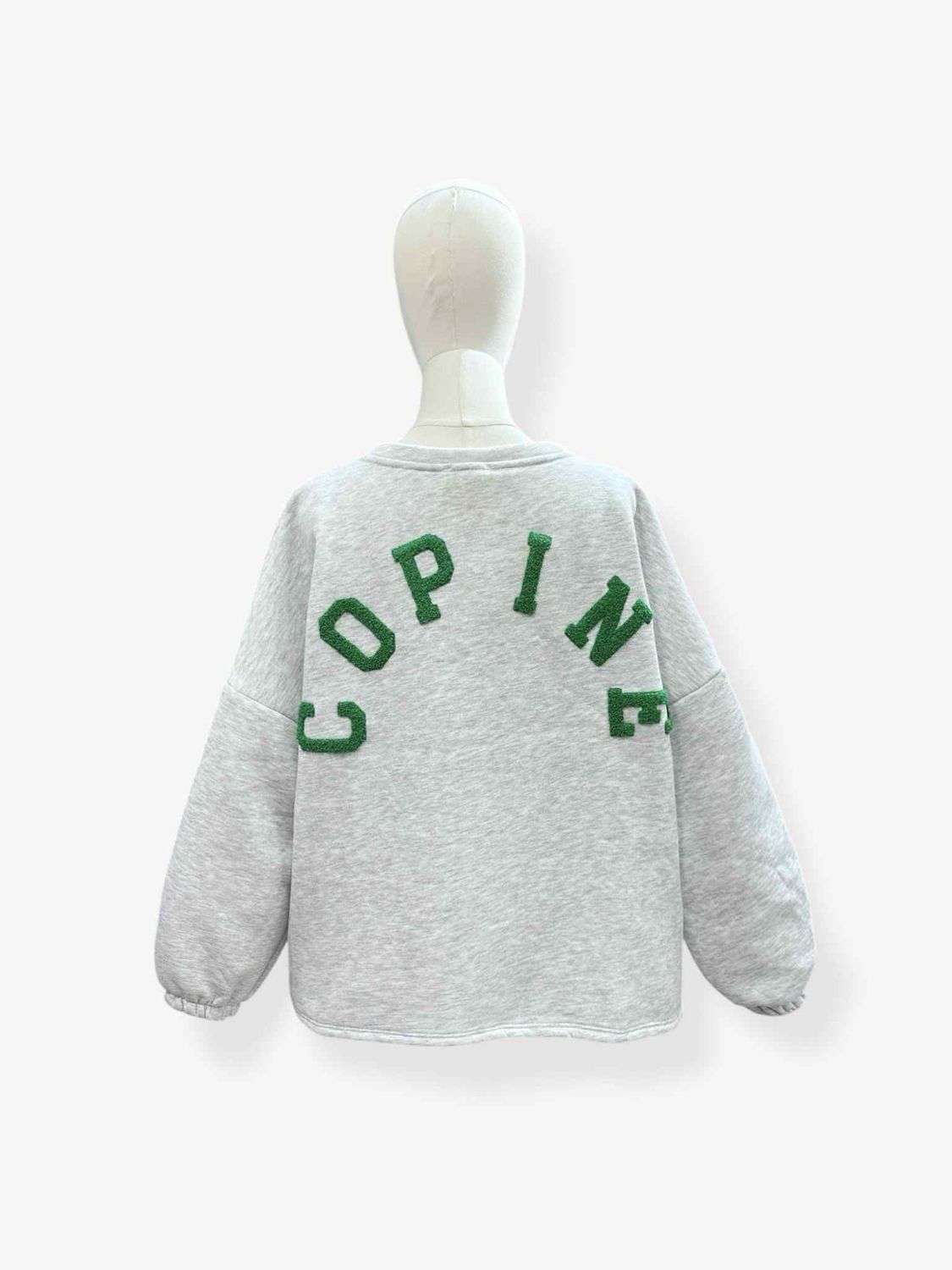 Sweater Copine grijs/groen