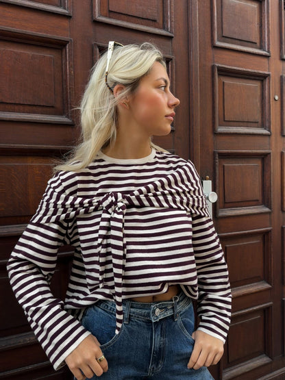 Amélie stripe top