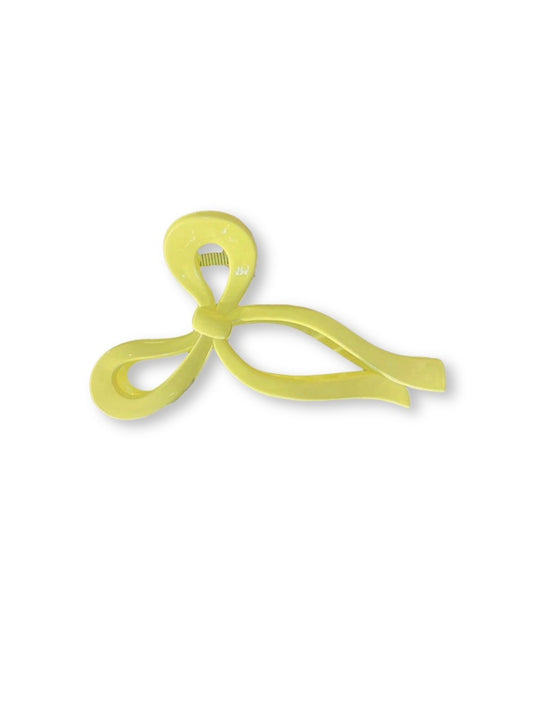 Bow Clip Yellow