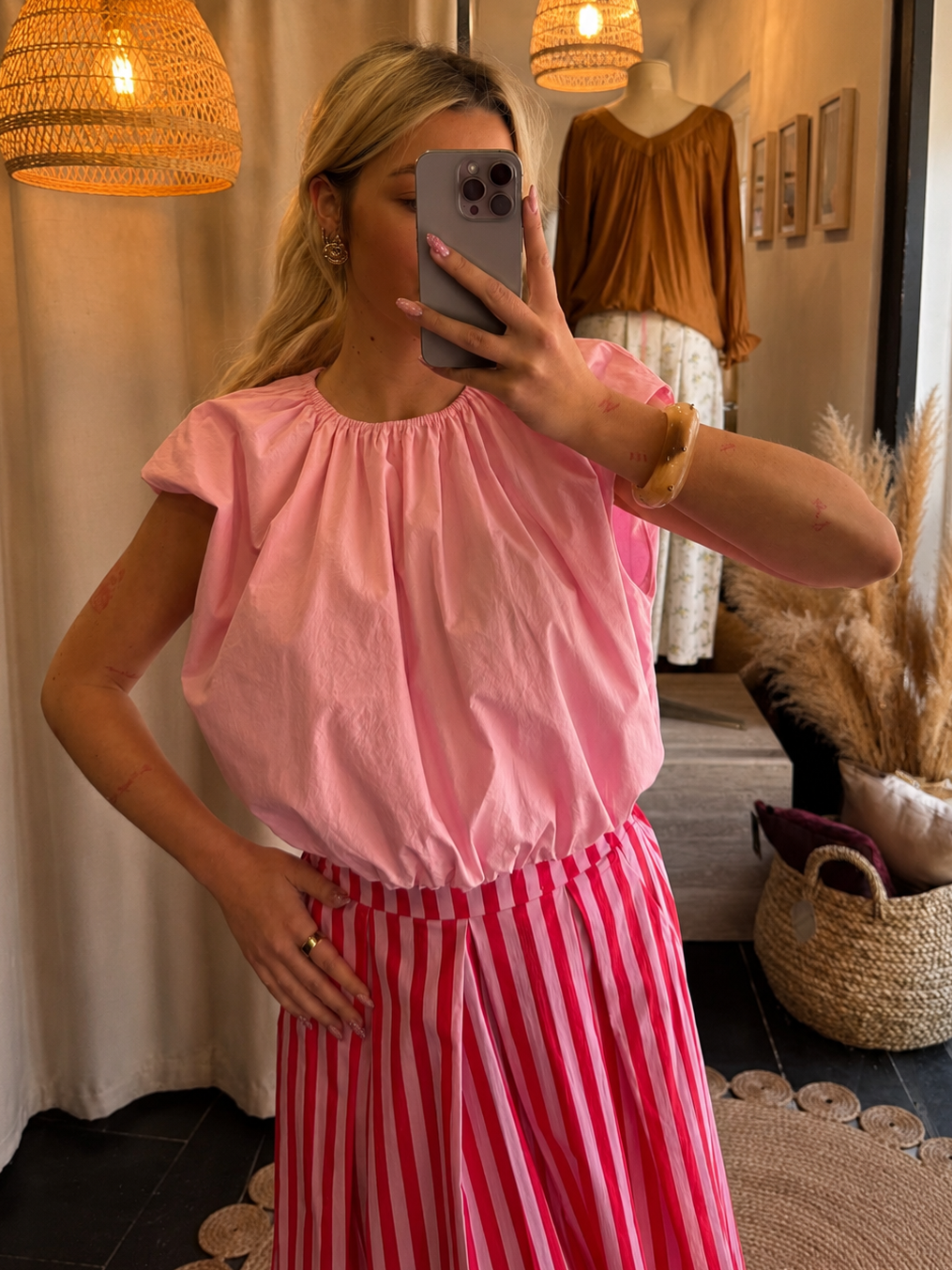Blouse Esther - Light Pink